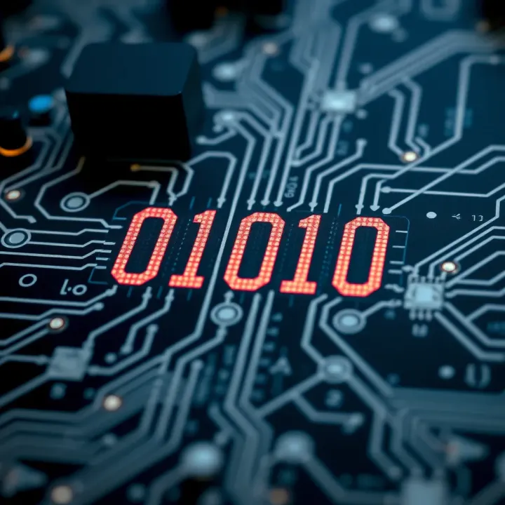 Binary Digits in Digital Electronics and Computing Applications Simplified representation of computing circuits using binary digits for data processing