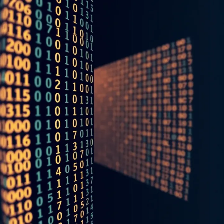 Visual representation of the binary search algorithm dividing a sorted array to locate a target value efficiently
