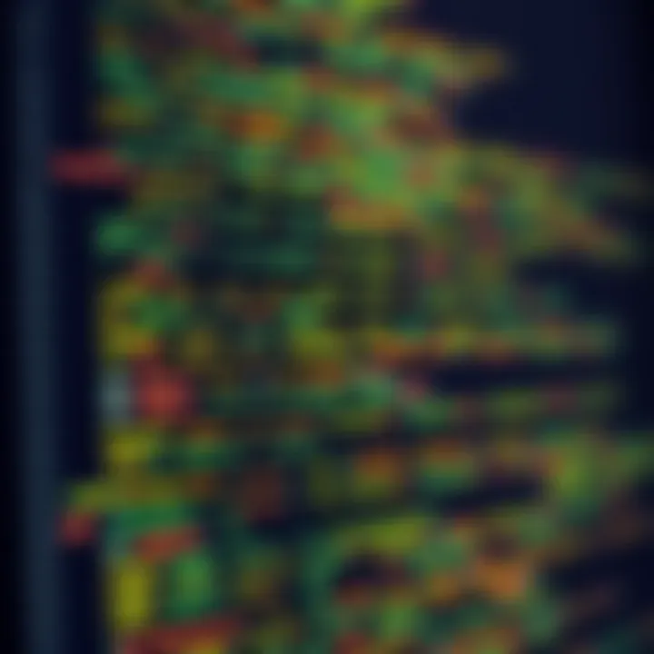 Code snippet showing an iterative binary search algorithm in a programming environment