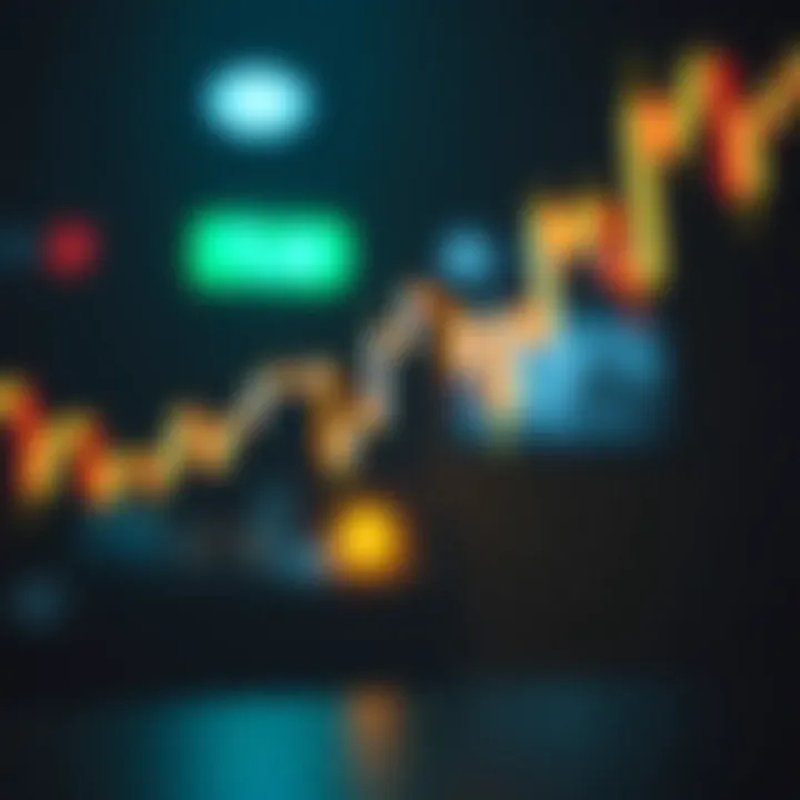 Bullish candlestick chart showing classic engulfing pattern indicating potential market uptrend