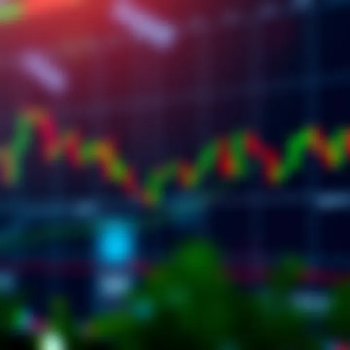 Illustration of common candlestick patterns such as doji, hammer, and engulfing used in stock trading analysis