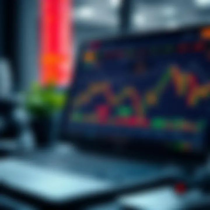 User-friendly trading application interface displaying charts and market data on desktop