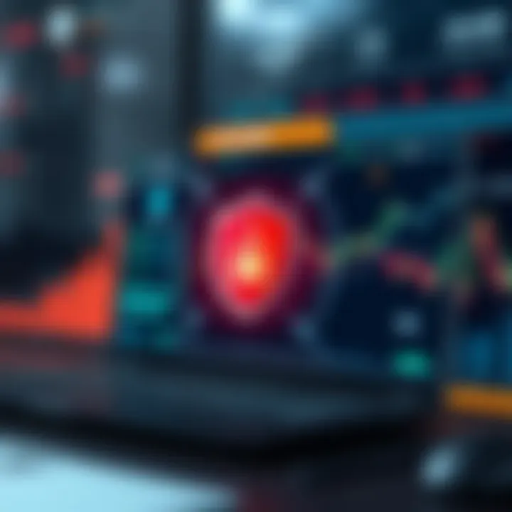 Illustration of secure digital trading environment emphasizing regulatory compliance and user protection