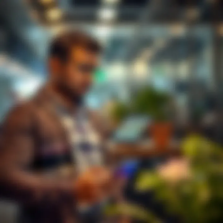 Investor reviewing trading app options with focus on cost efficiency