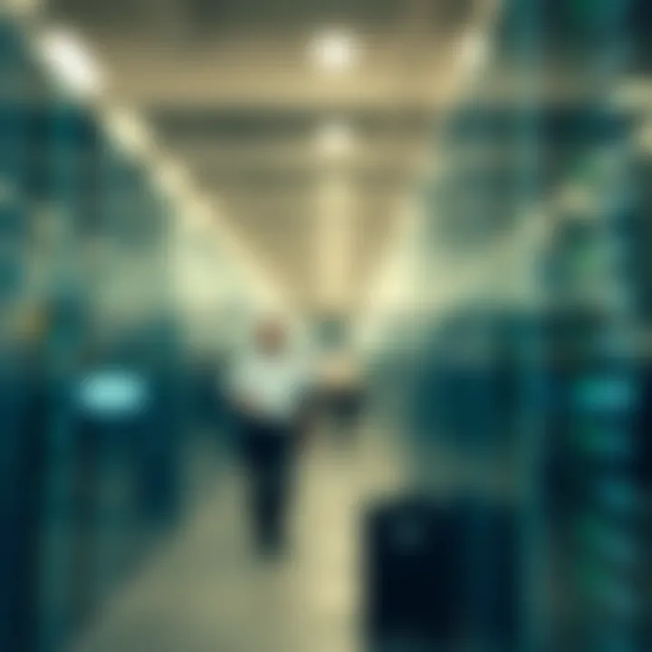 Diagram illustrating the sequential approach of linear search through a list