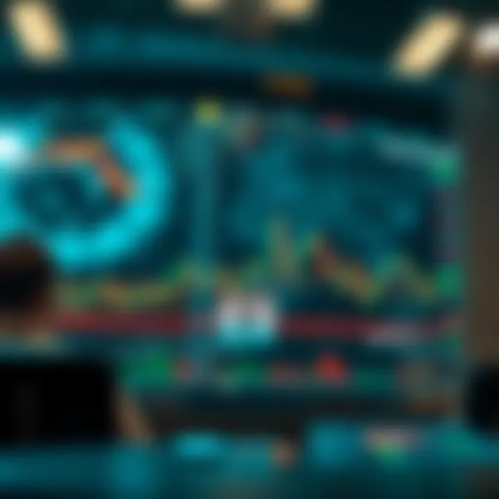 Visual representation of secure trading and global market integration