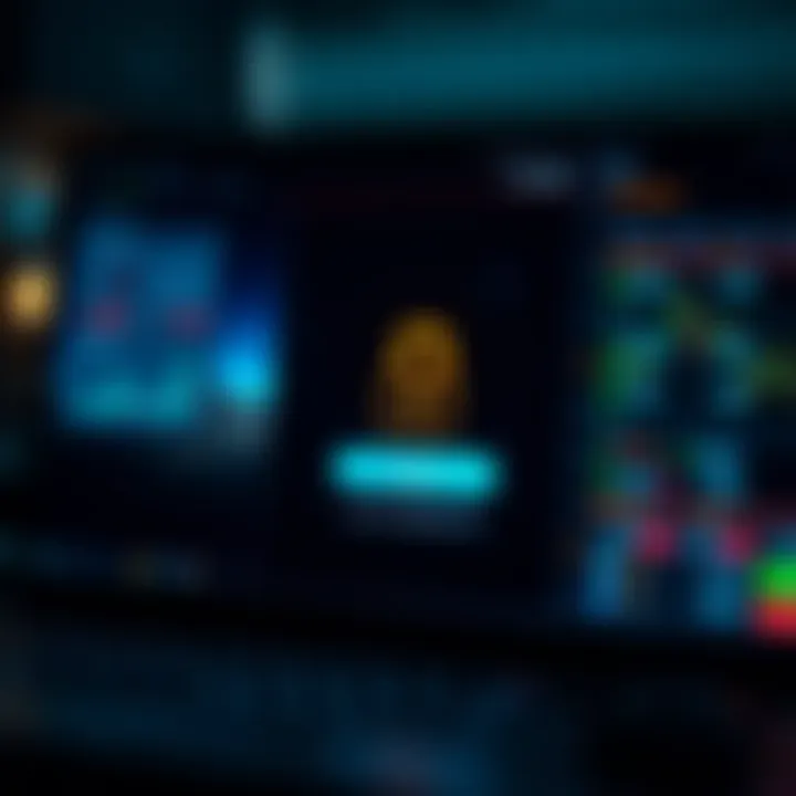 Security Features of Investment Trading Applications Secure login screen of an investment trading application emphasizing user authentication