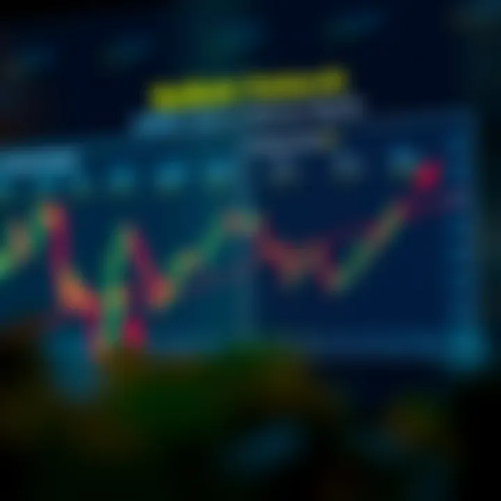 Diagram of bullish and bearish chart patterns highlighting breakout points and typical price movements