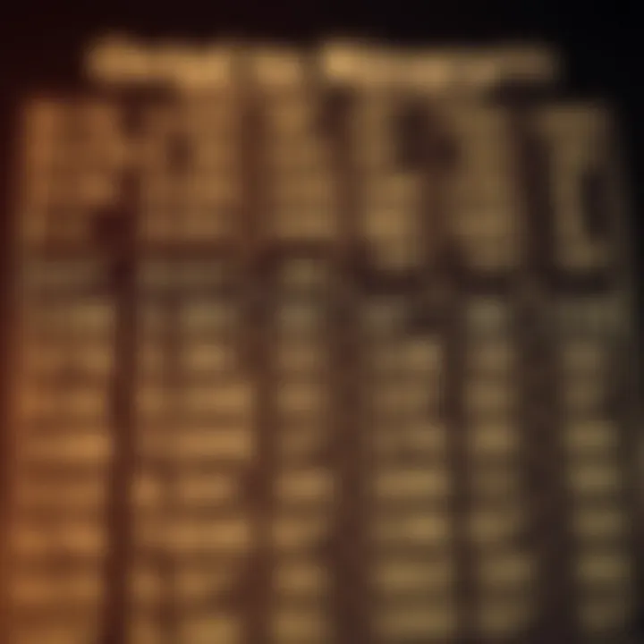Example chart showing octal digits alongside their equivalent binary representations