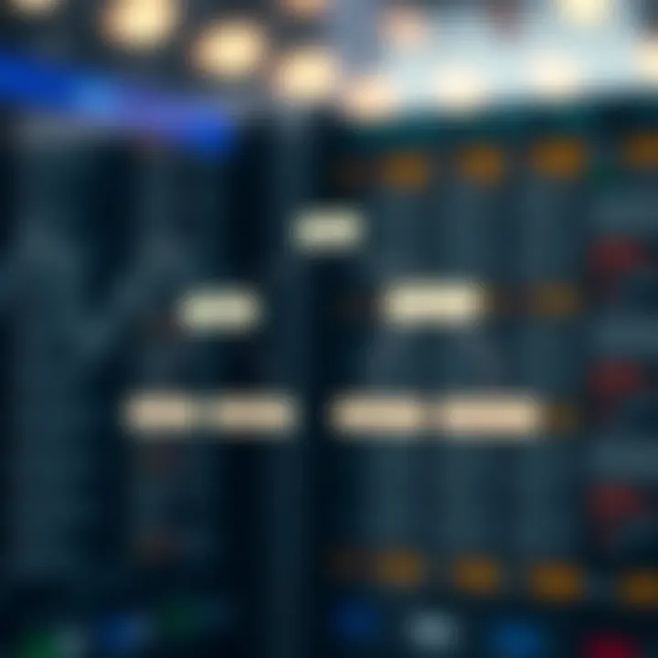 Diagram showing a binary search tree structure with nodes labeled by access frequency