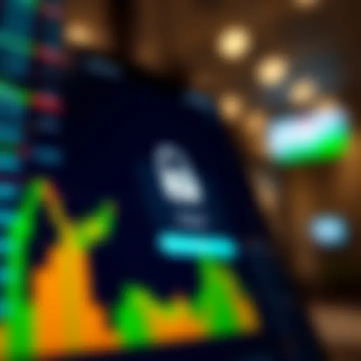 Secure login screen of a trading application emphasizing safety and compliance