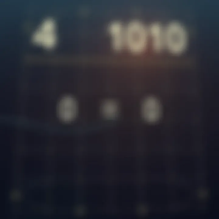 Binary Digit Addition with Carry Over Visualization Diagram illustrating the addition of two binary digits with carry over