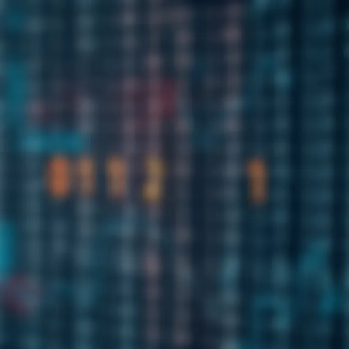 Diagram illustrating the binary number system with on and off states