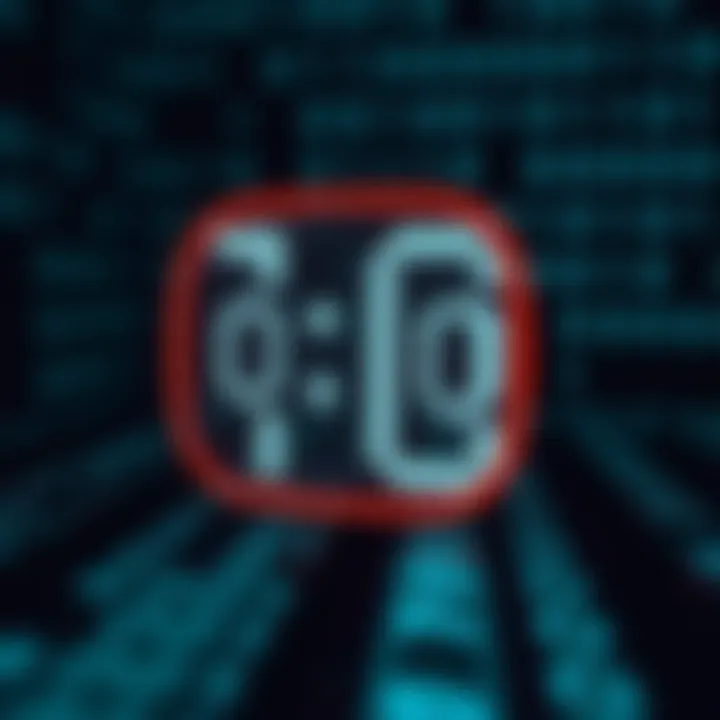 Visualization of Binary Digit Representation Diagram illustrating binary digits transitioning from zero to one
