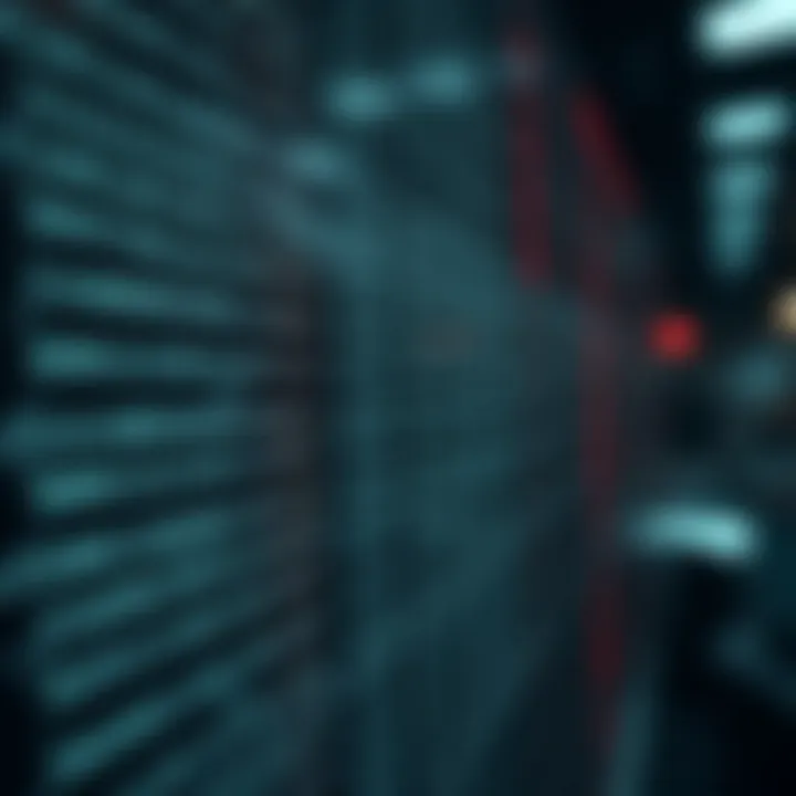 Visualization of binary search algorithm dividing sorted list to locate target efficiently