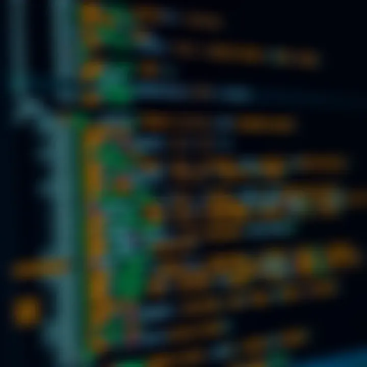 C code snippet demonstrating binary search function with comments explaining each part of the algorithm