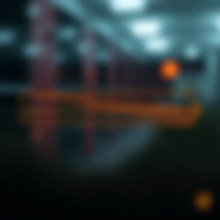 Diagram illustrating the linear search algorithm scanning elements sequentially