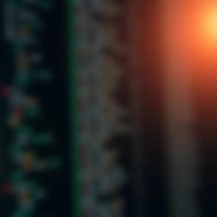 Diagram illustrating the linear search algorithm scanning an unsorted list sequentially