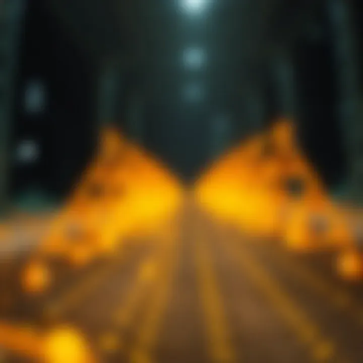 Visualization showing the traversal path of level order algorithm across binary tree nodes