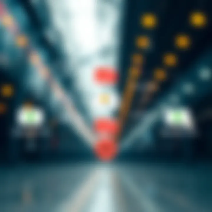 Transaction Flow in No Brokerage Trading Apps Diagram illustrating the flow of transactions within a no brokerage trading app environment