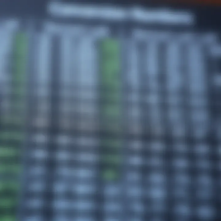 Chart showing conversion methods between binary and decimal number systems