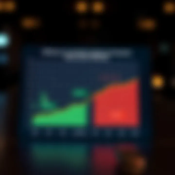 Comparison chart showing efficiency differences between optimal binary search and standard binary search methods