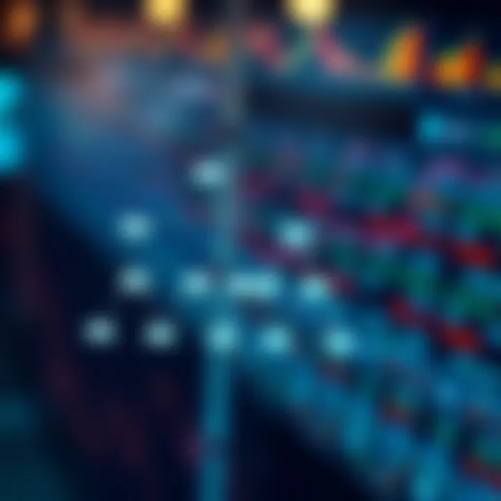 Diagram showing the structure of a balanced optimal binary search tree with nodes labeled by keys