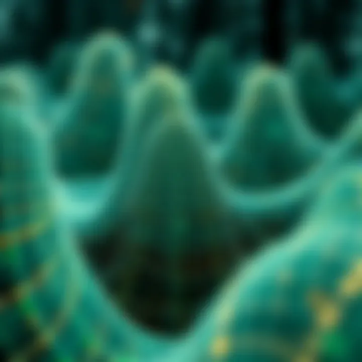 Visualization of recursive binary search calls and their impact on memory stack usage