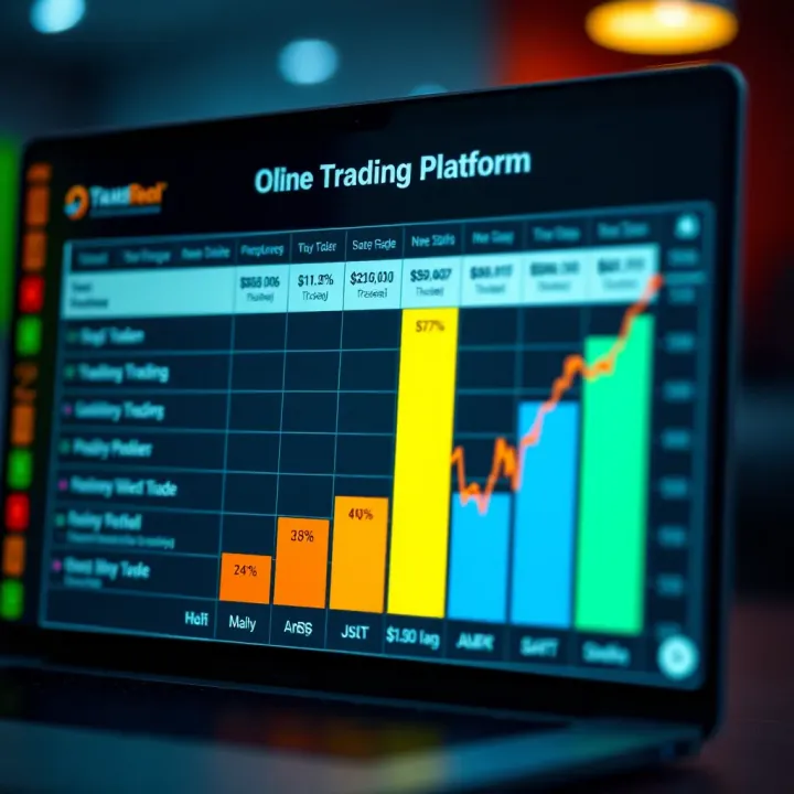 Feature Comparison of Top Online Trading Platforms in India Graph showing comparison of features among popular online trading platforms in India