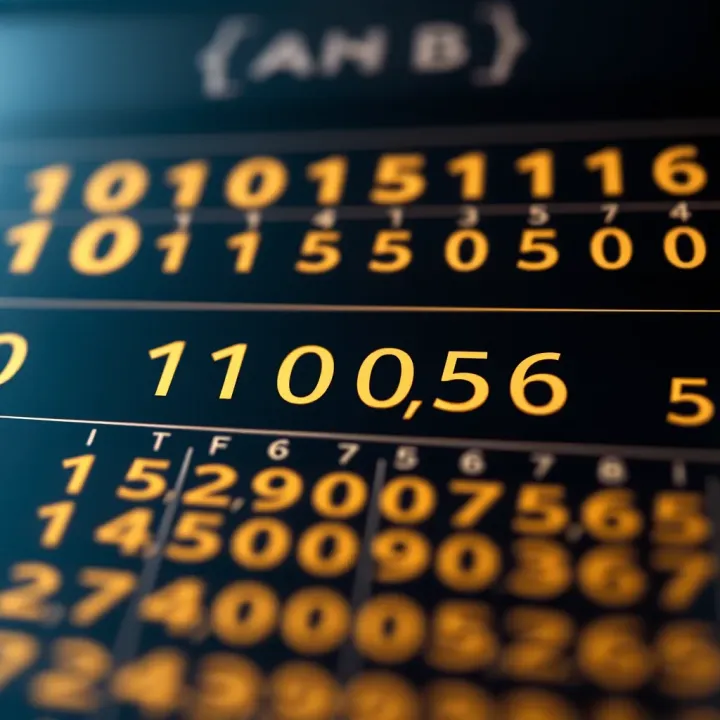 Chart illustrating grouping of binary digits into sets of three