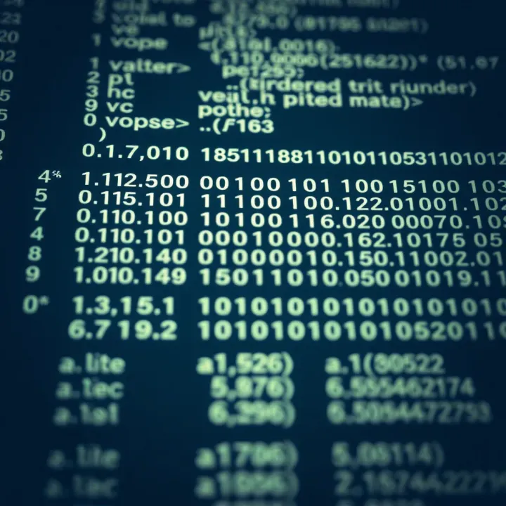 Code snippet showing C++ function converting decimal to binary