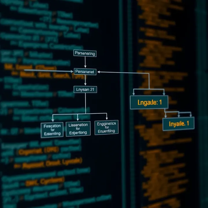 Flowchart illustrating dynamic programming approach for constructing an optimal binary search tree