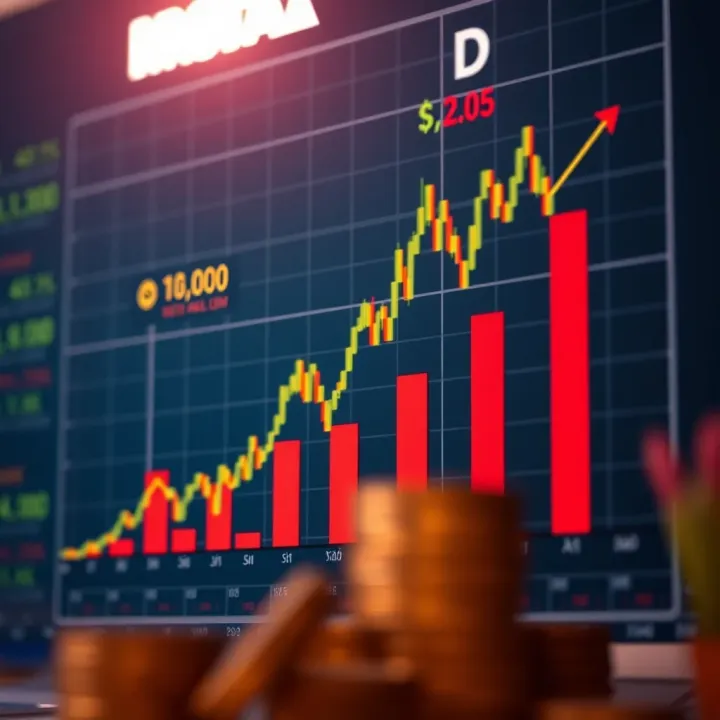 Graph illustrating capital requirements and risk factors in intraday trading