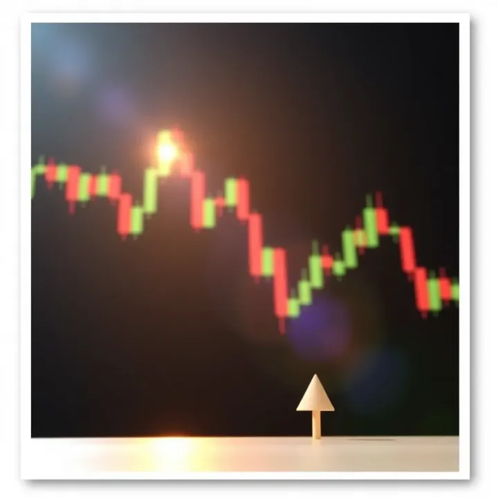 Morning star candlestick pattern formation showing market reversal from bearish to bullish trend