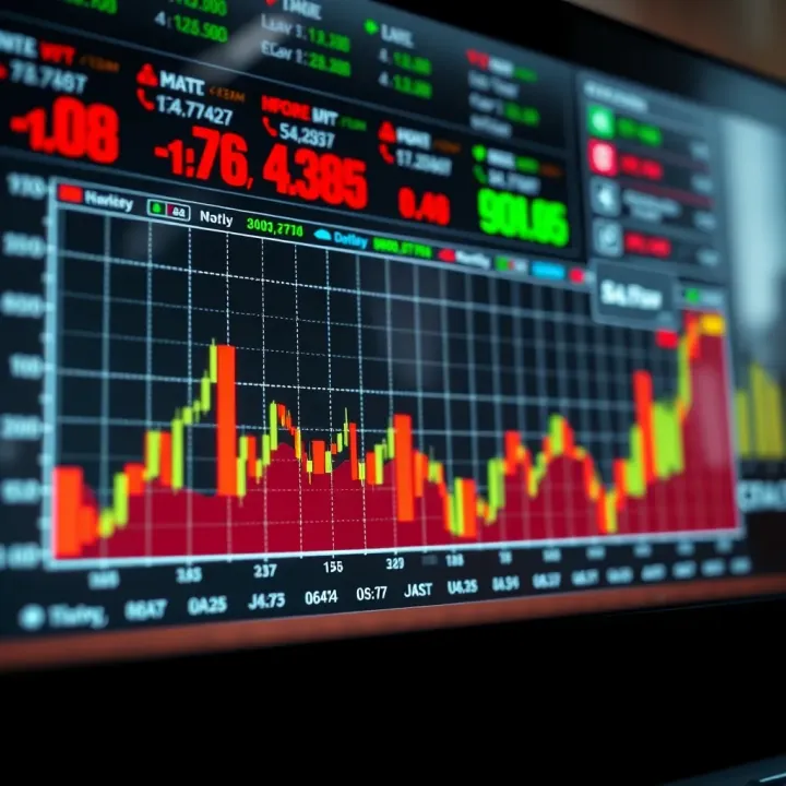 Graph showing daily trading volume and liquidity of Indian stock options