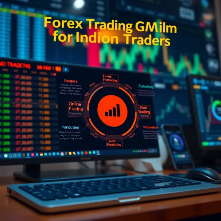 Diagram showing different types of online forex trading platforms and tools available to Indian traders