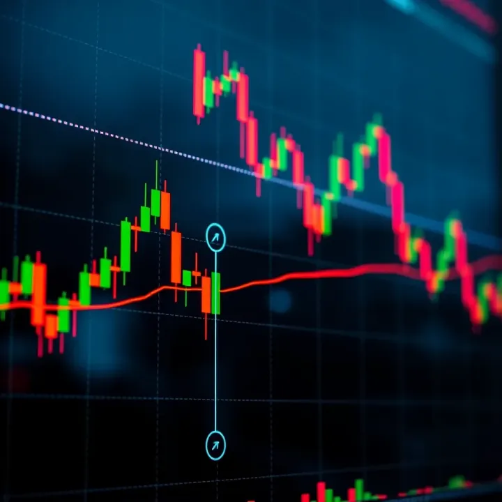 Bearish chart pattern illustrating likely downward price movement