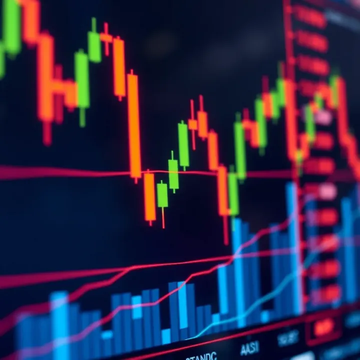Technical chart highlighting key bearish candlestick patterns used in market analysis