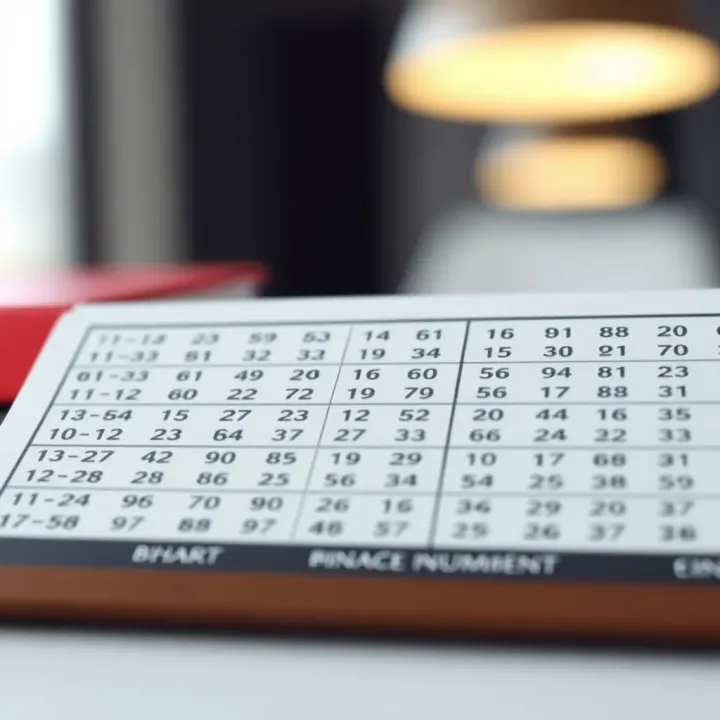 Table illustrating decimal numbers and their binary equivalents