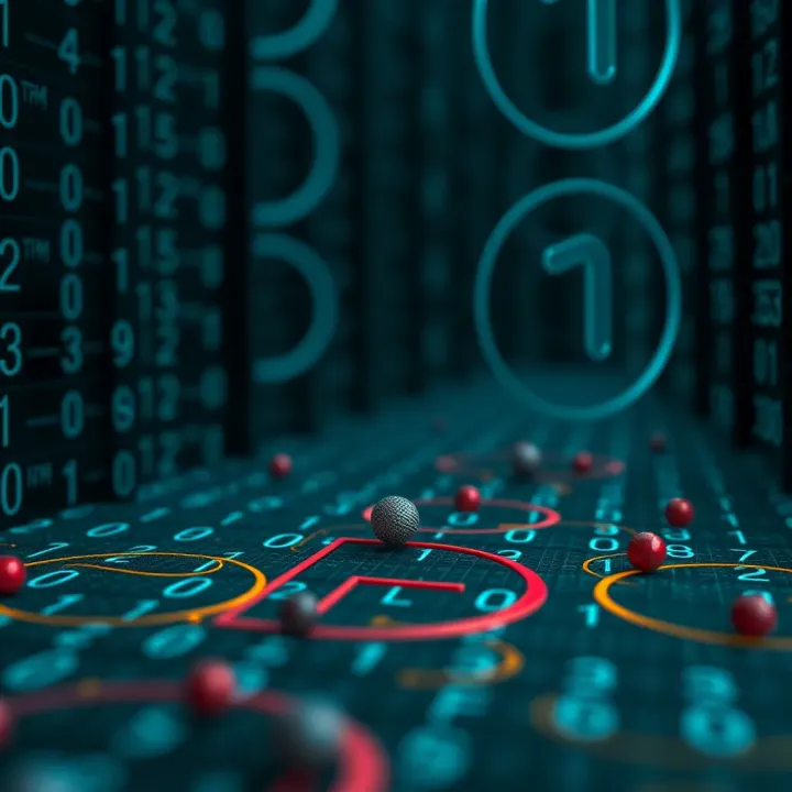 Diagram showing how binary search divides sorted data to locate an element efficiently