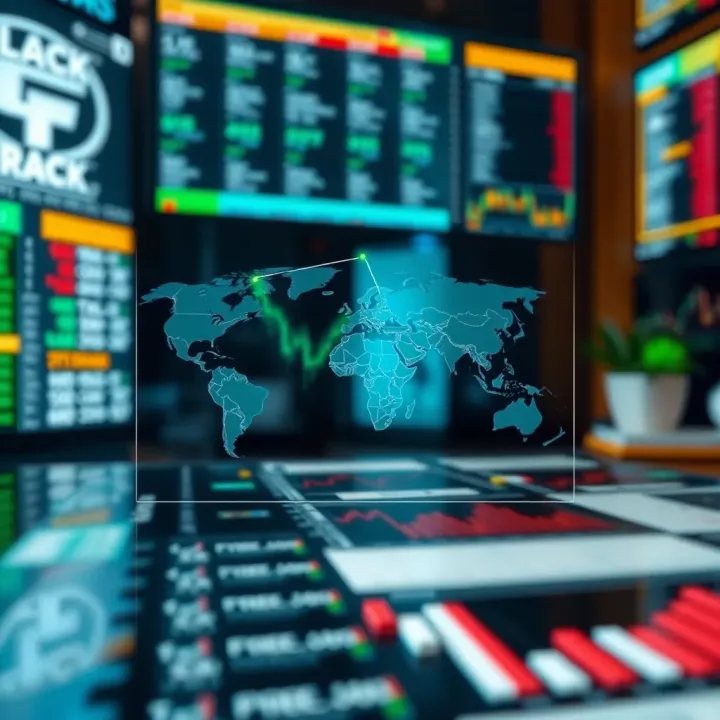 Diagram illustrating key participants and trading mechanisms in the international forex market