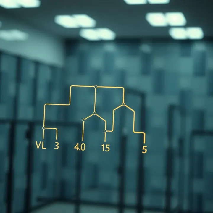 Illustration of the breadth-first traversal algorithm visiting each node level by level in a binary search tree