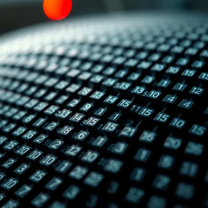 Illustration showing the division of a sorted array during a binary search to locate a target value efficiently
